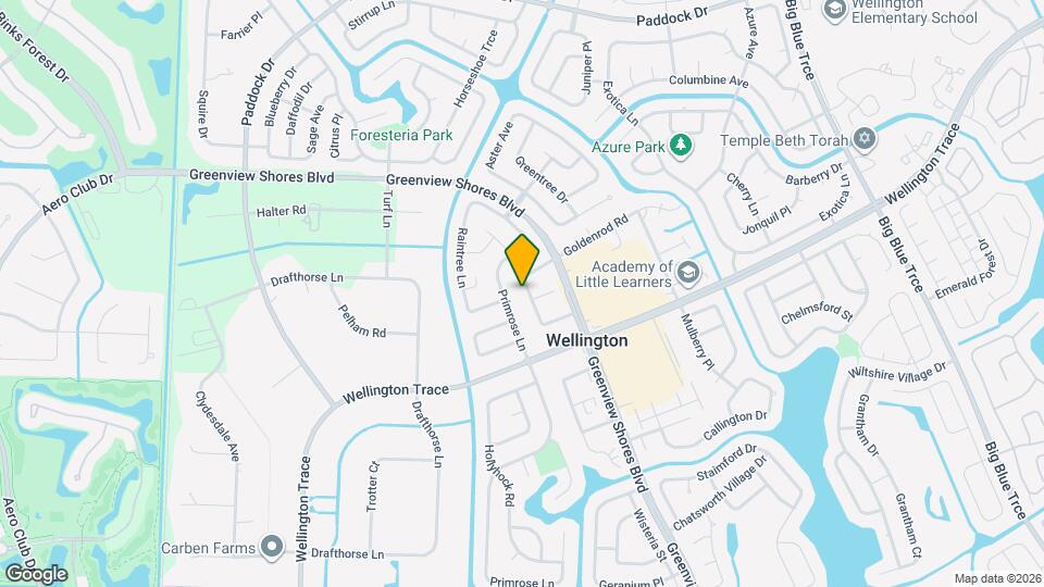 1251 Periwinkle Pl Map and Location Details