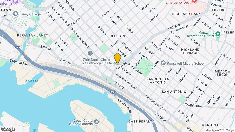 1515 14th Ave Mapa y Detalles de la Ubicación