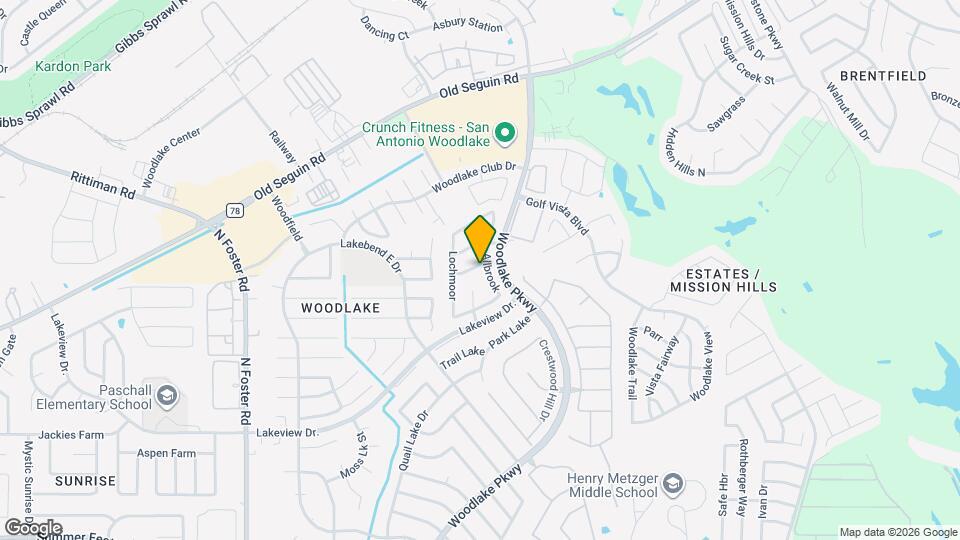 7022 Silver Canyon, Unit 1 Map and Location Details