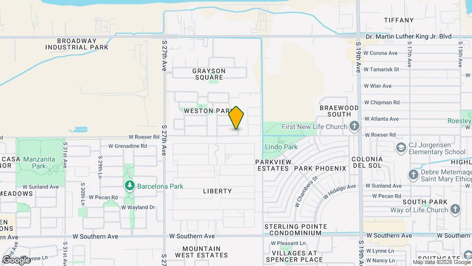 2404 W Roeser Rd Map and Location Details