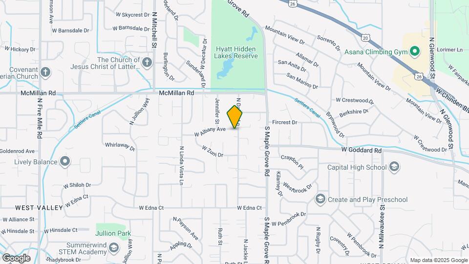 9205 W Albany Ave Map and Location Details