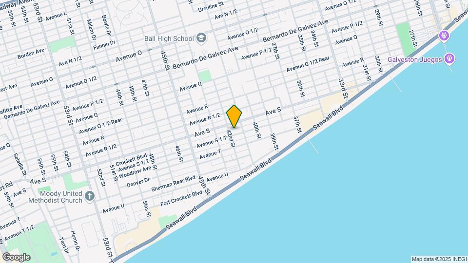 4120 Avenue S 1/2 Map and Location Details