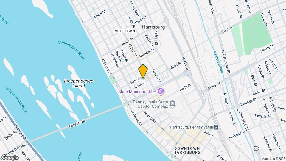 256 Boas St Mapa y Detalles de la Ubicación