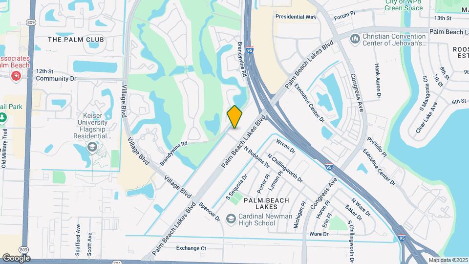 1901 Palm Beach Lakes Blvd Map and Location Details