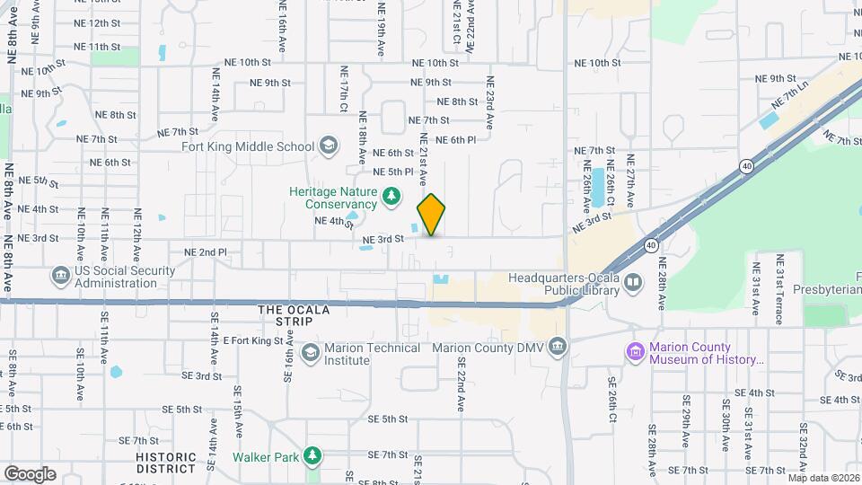 2108 NE 3rd St Map and Location Details