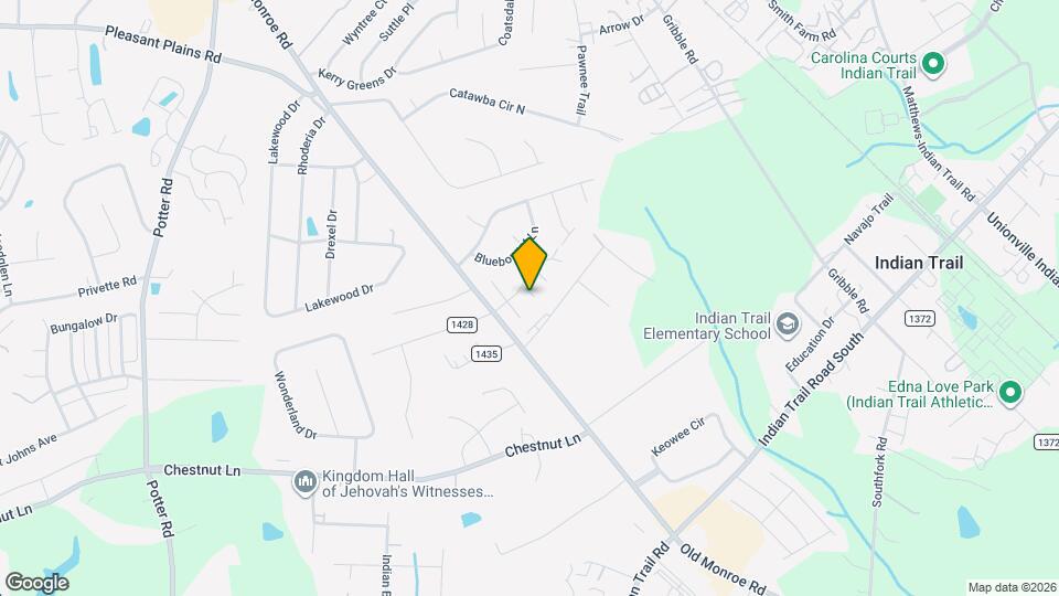 318 Willow Wood Ct Map and Location Details