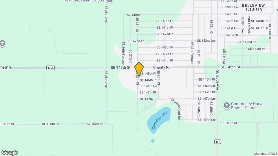 2855 SE 146th Pl Map and Location Details