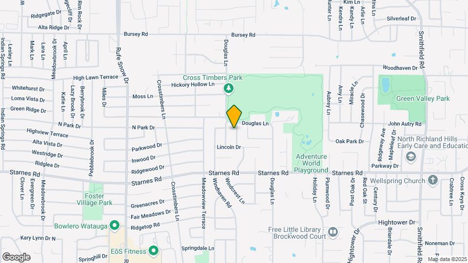7517 Cimarron Dr Map and Location Details