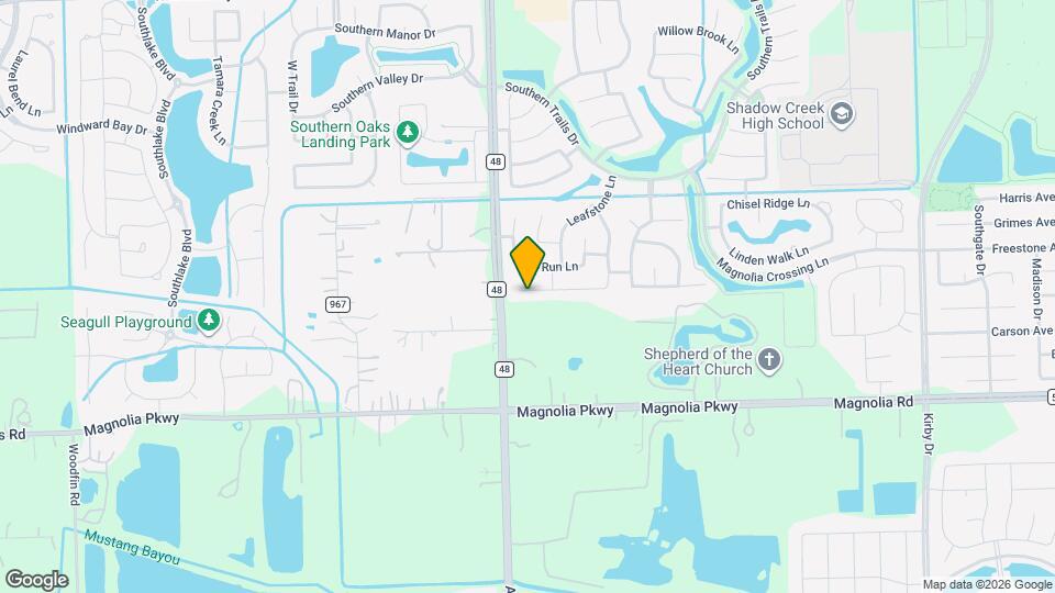 12604 Floral Park Ln Mapa y Detalles de la Ubicación