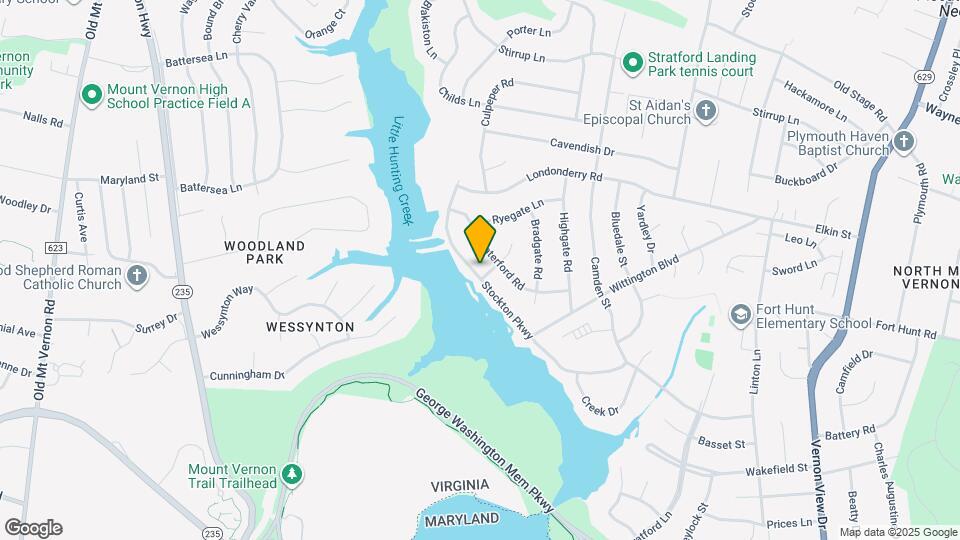 2602 Turbridge Ln Map and Location Details