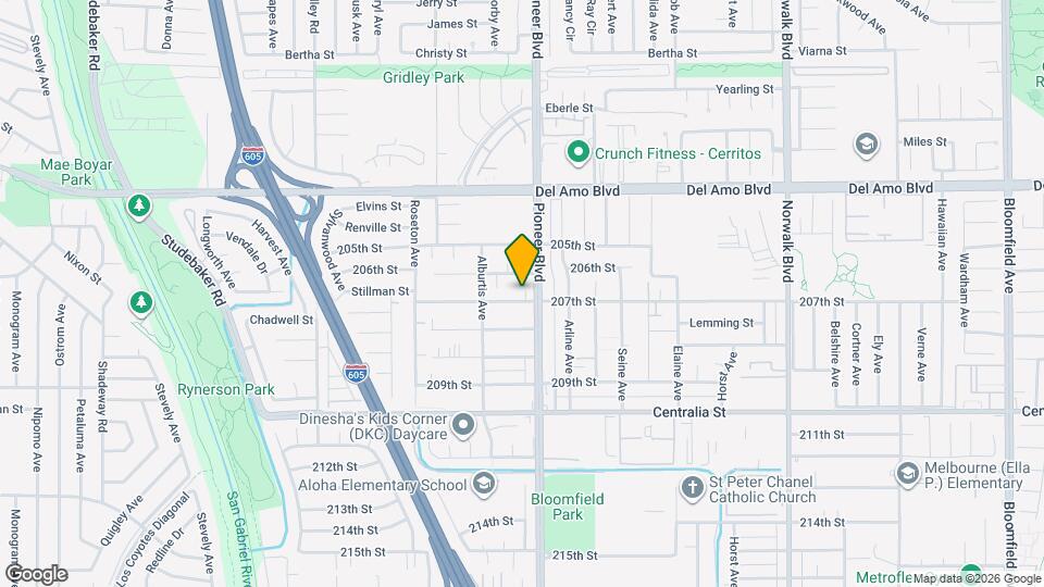 11733 207th St Map and Location Details