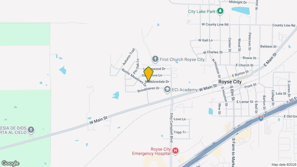 909 Meadowdale Dr Mapa y Detalles de la Ubicación