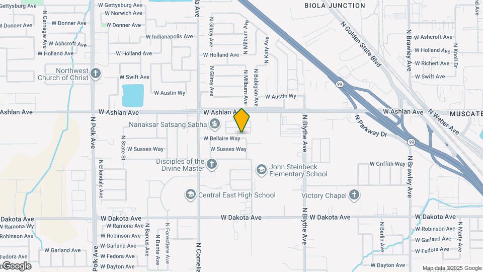 4633 W Naomi Way Map and Location Details