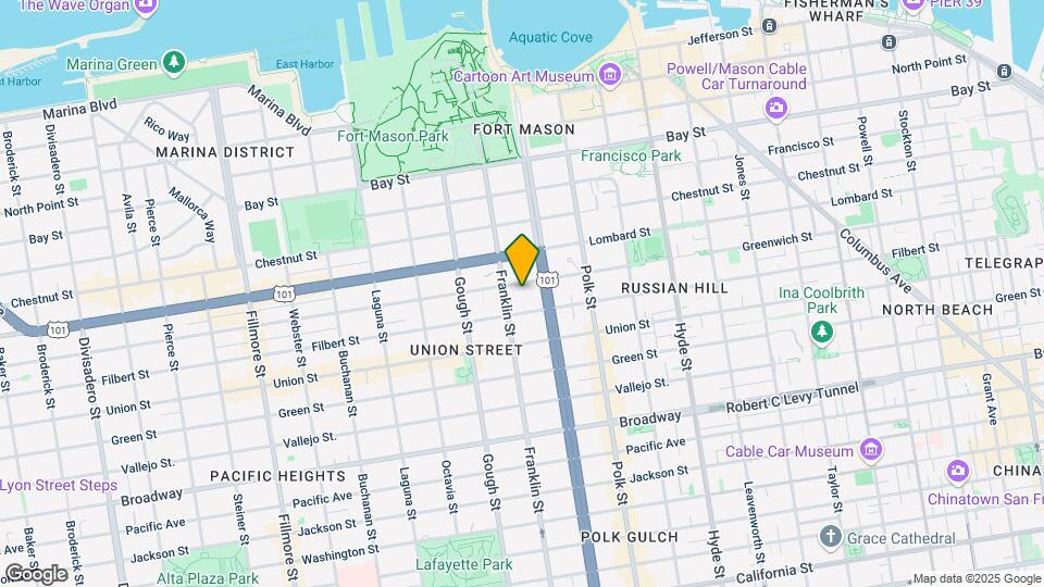 1555 Greenwich St Map and Location Details