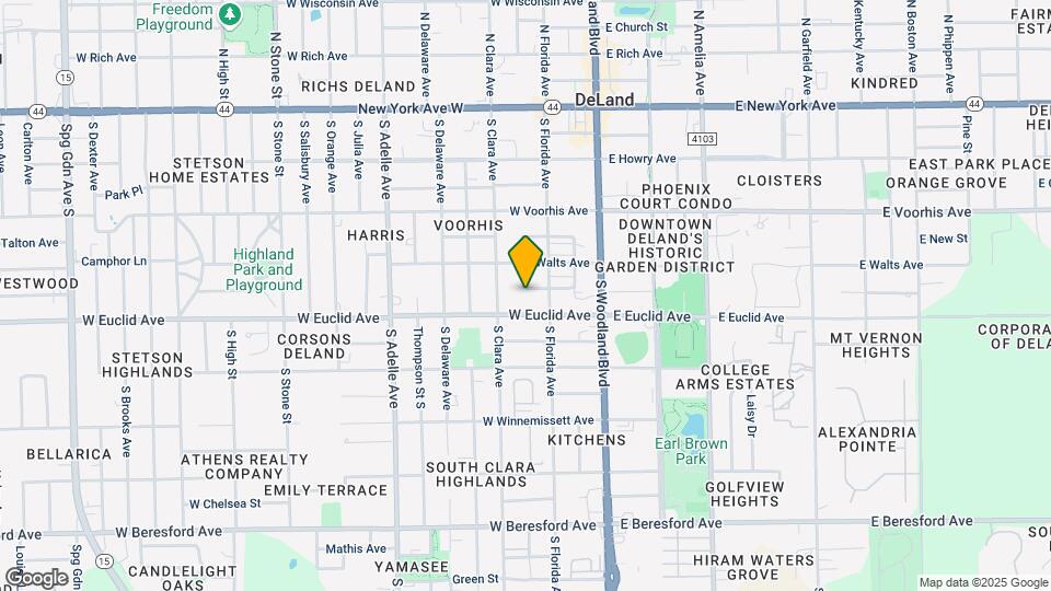 250 W Highland Ave Mapa y Detalles de la Ubicación