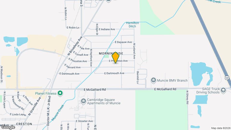 2200 E Harvard Ave Mapa y Detalles de la Ubicación