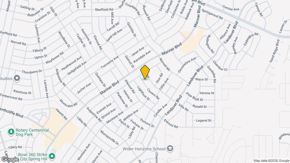 11479 Cavern Rd Mapa y Detalles de la Ubicación