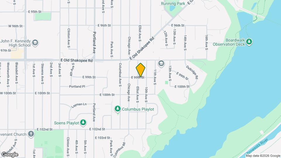 9901 Elliot Ave S Mapa y Detalles de la Ubicación