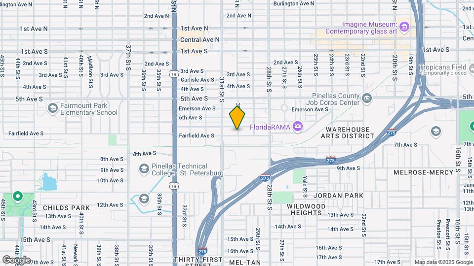 3001 Fairfield Ave S Map and Location Details