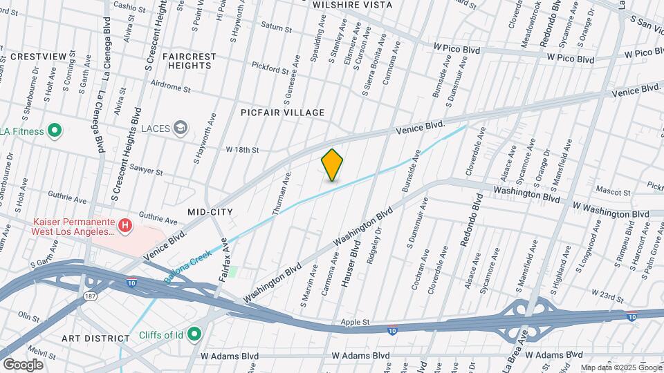 1783 S Marvin Ave Map and Location Details