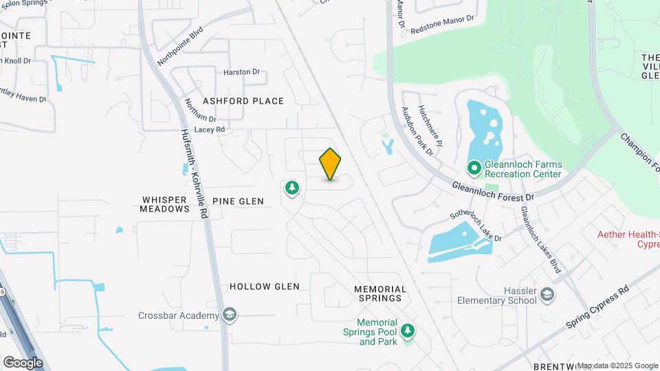 10006 Blissfull Valley Ln Map and Location Details