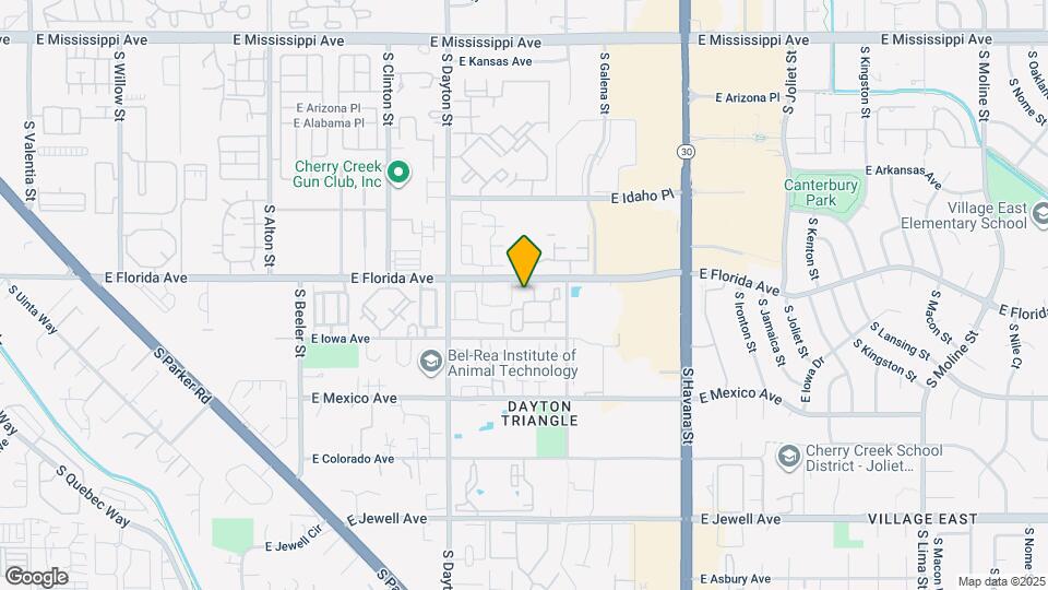 1509 S Florence Ct Map and Location Details