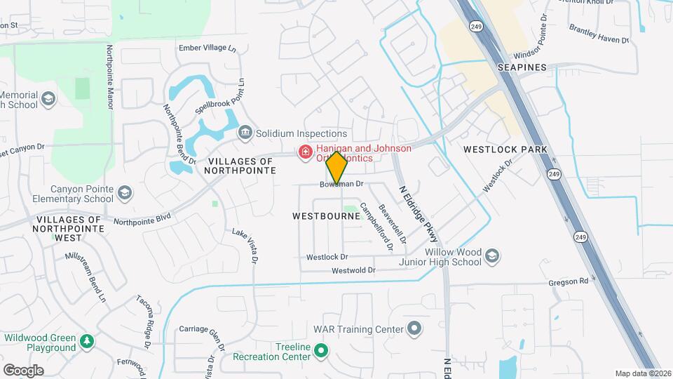 12215 Bowsman Dr Map and Location Details