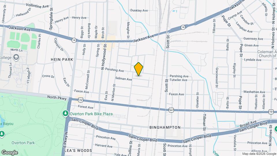 2622 Whitman Ave Map and Location Details
