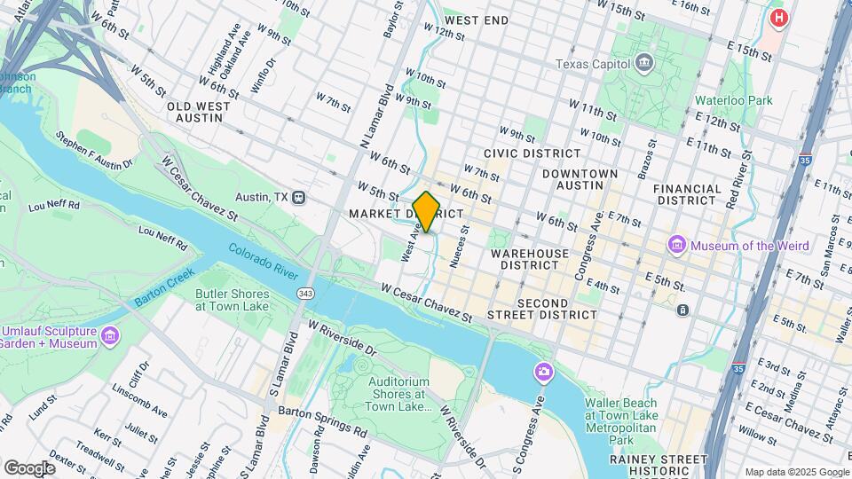 301 West Ave., Unit Suite 4900 Mapa y Detalles de la Ubicación