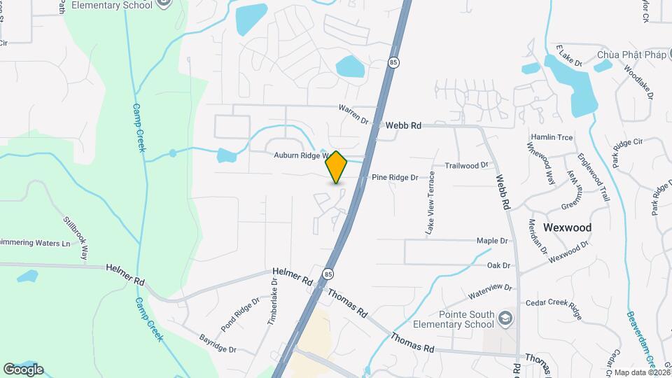 803 Chase Ridge Dr Map and Location Details