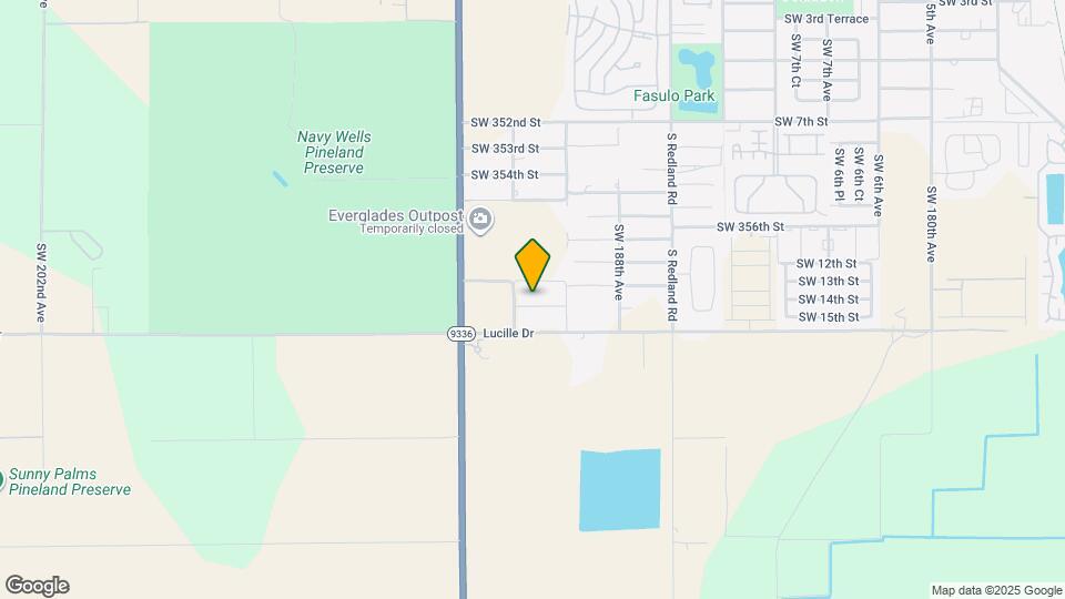 18961 SW 359th St Map and Location Details