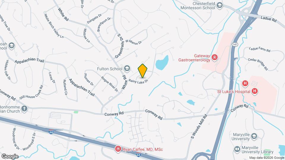 14355 Rainy Lake Dr Map and Location Details