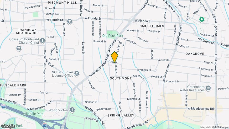 811 Dana Pl Map and Location Details