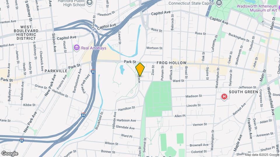 214 Park Terrace Map and Location Details