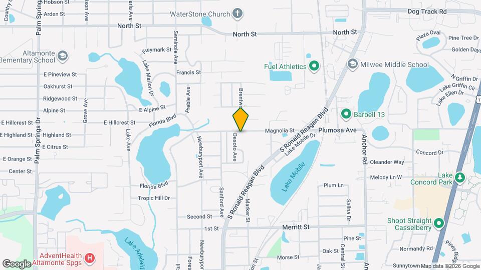 304 Magnolia St Map and Location Details