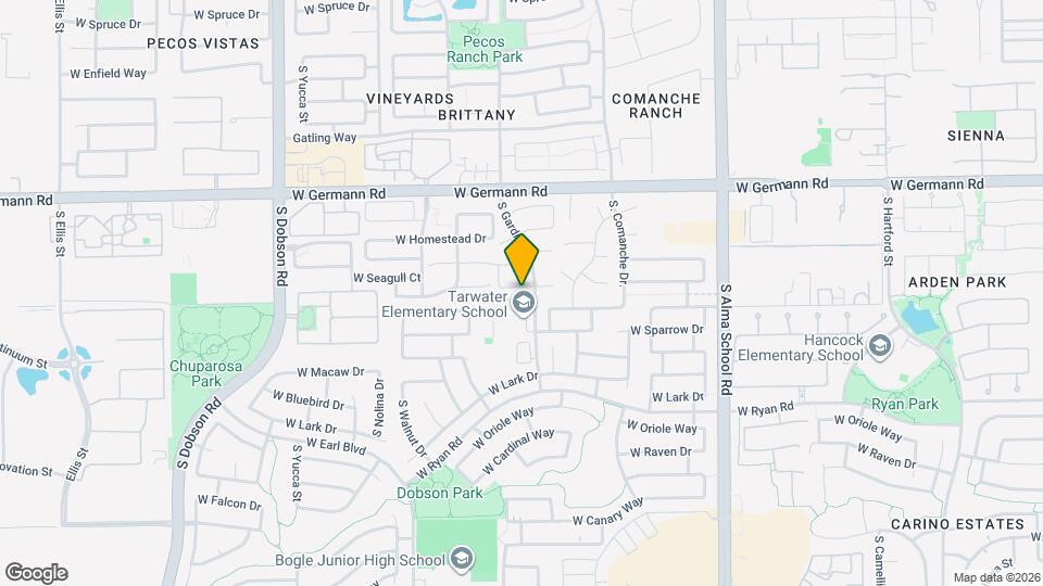 1463 W Swan Ct Map and Location Details