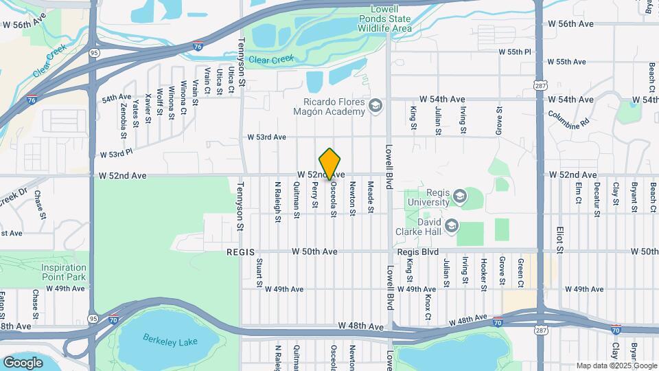 5175 Osceola St Map and Location Details