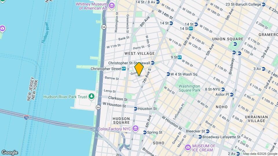 59 Barrow St, Unit 3A Map and Location Details