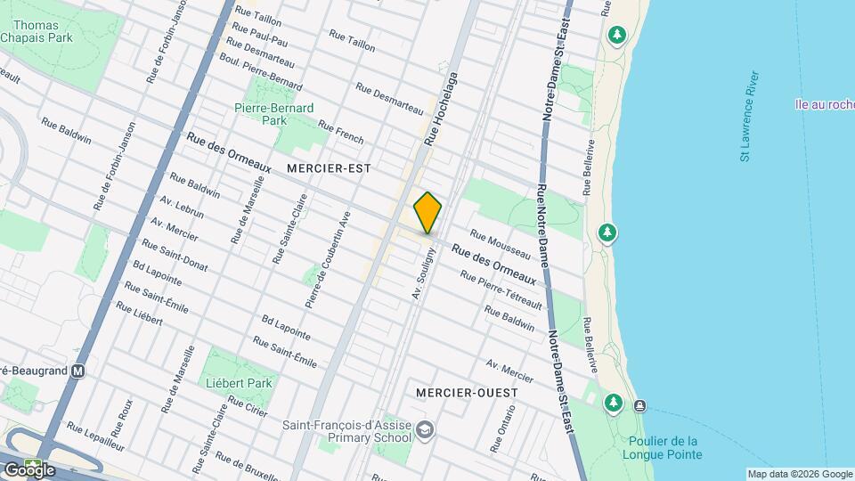 2260 Rue des Ormeaux Map and Location Details