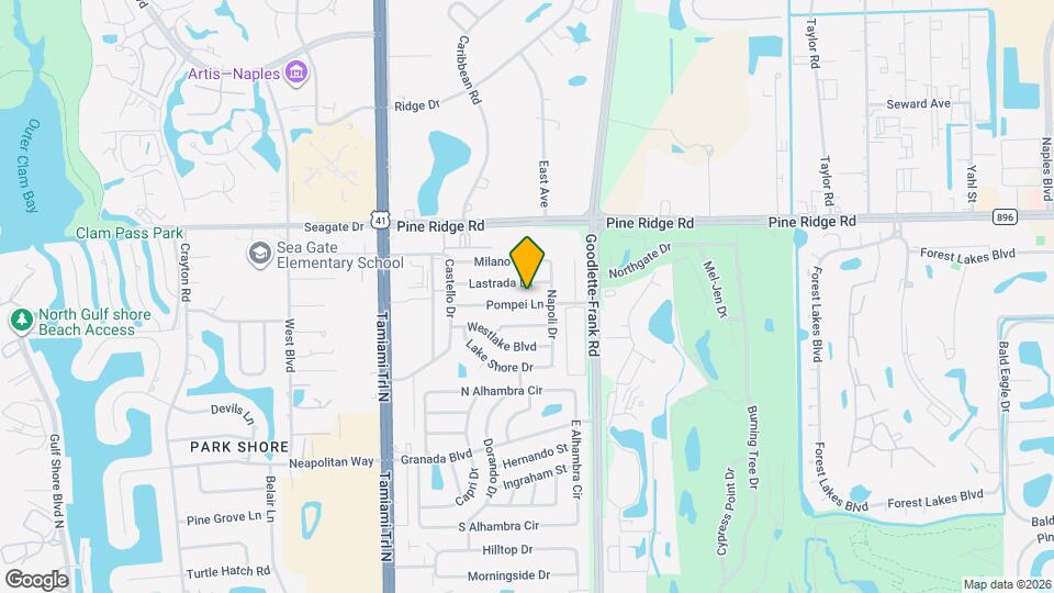 1265 Pompei Ln Map and Location Details