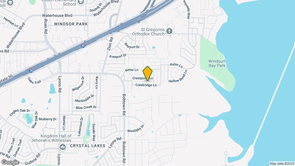 4905 Creekridge Ln Map and Location Details