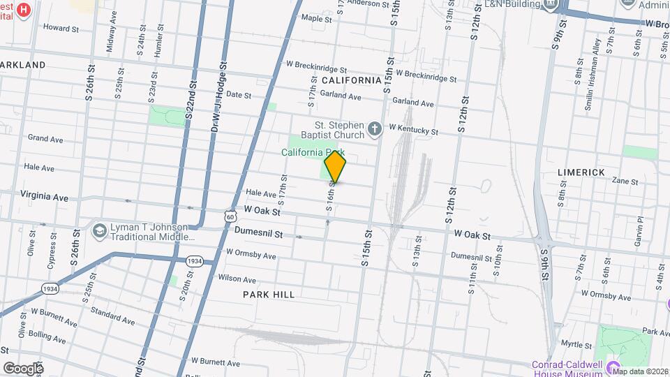 1550 Gallagher St Mapa y Detalles de la Ubicación