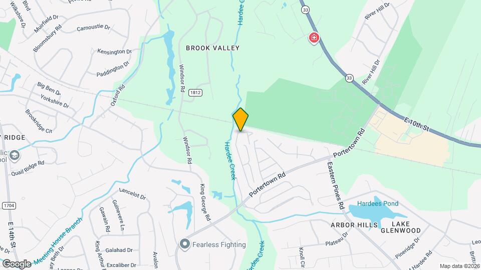 4109A Brook Creek Ln Map and Location Details