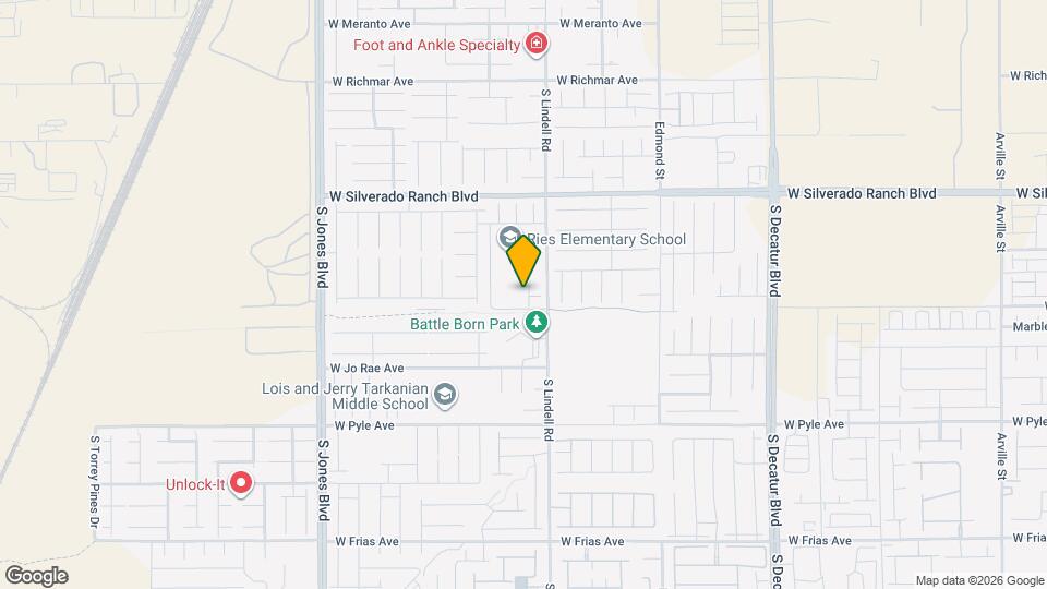 9829 Grey Sands St Map and Location Details