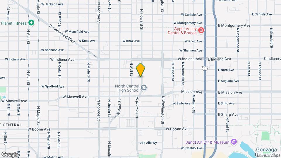 601 W Augusta Ave Mapa y Detalles de la Ubicación