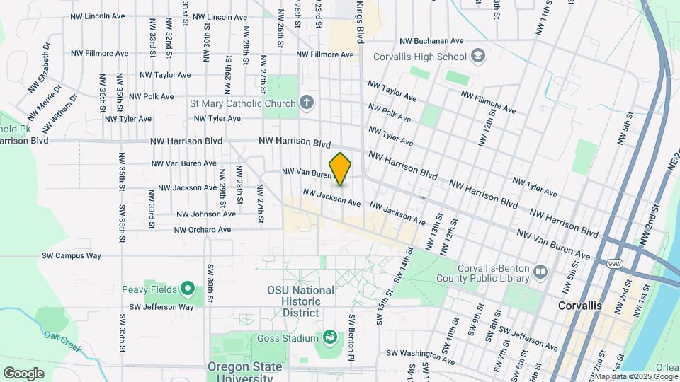 218 NW 21st Map and Location Details