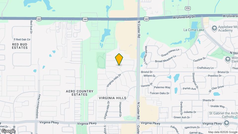 1001 Campbell Dr Map and Location Details