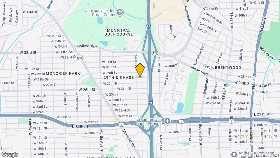 1044 W 28th St Map and Location Details