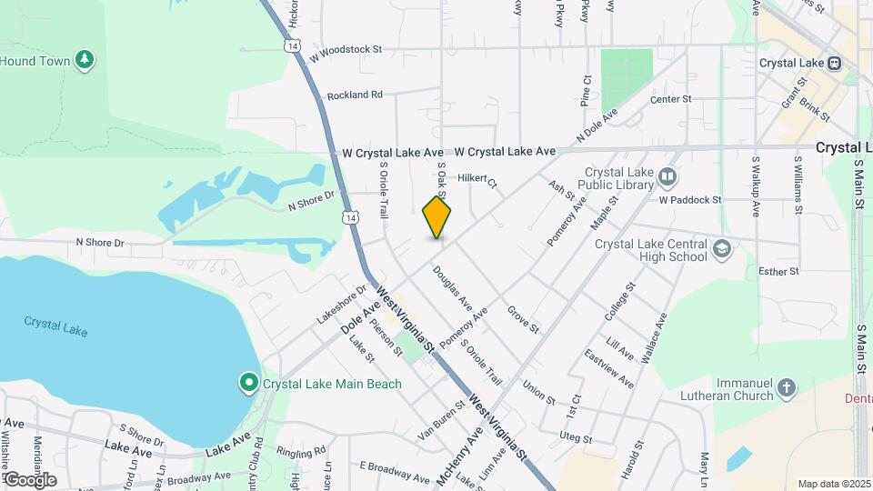 122 Dole Ave Map and Location Details