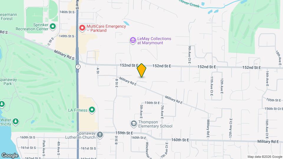 15326 4th Ave Ct E Map and Location Details